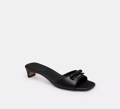Coach Bow Kitten Heels