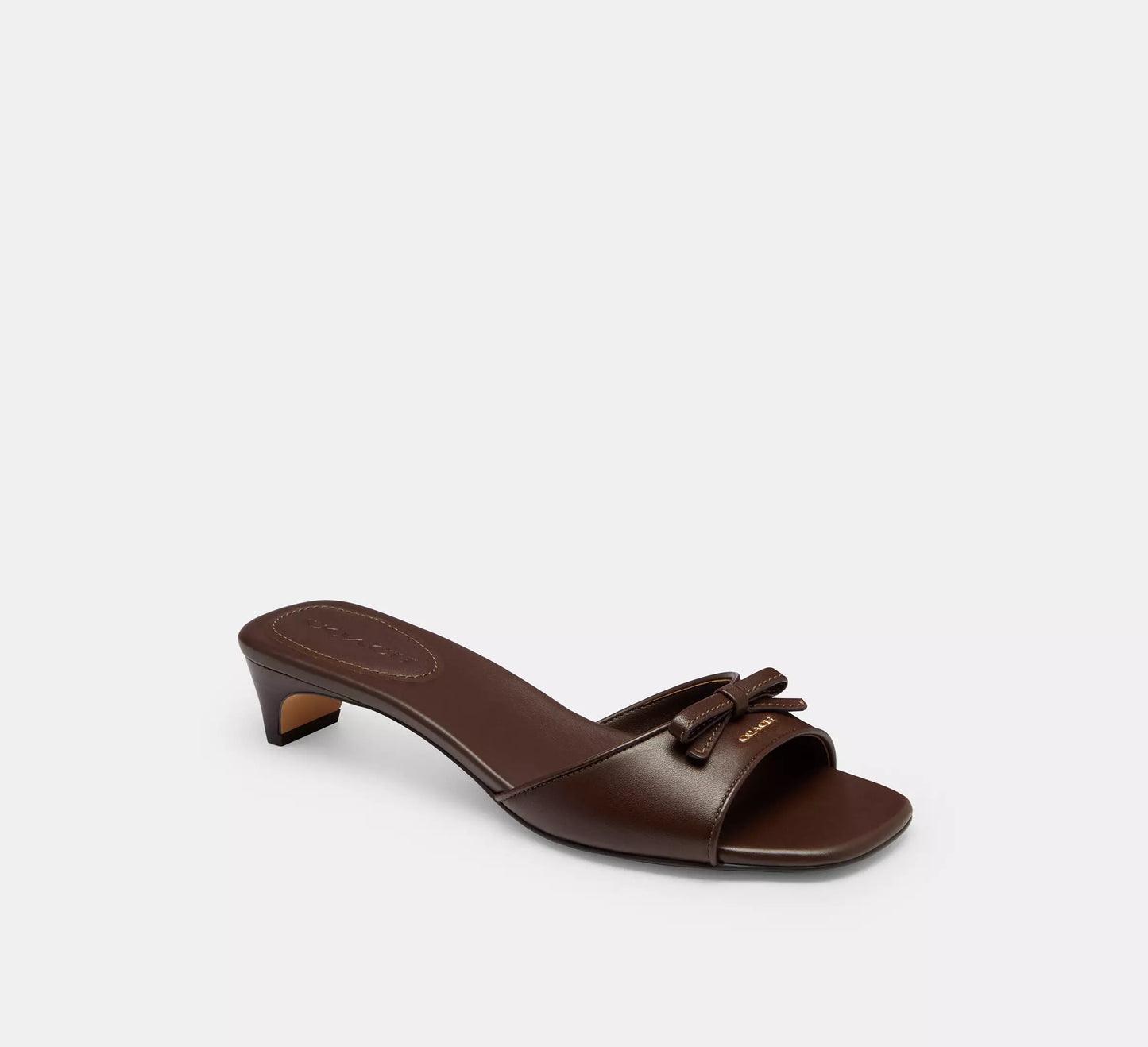 Coach Bow Kitten Heels